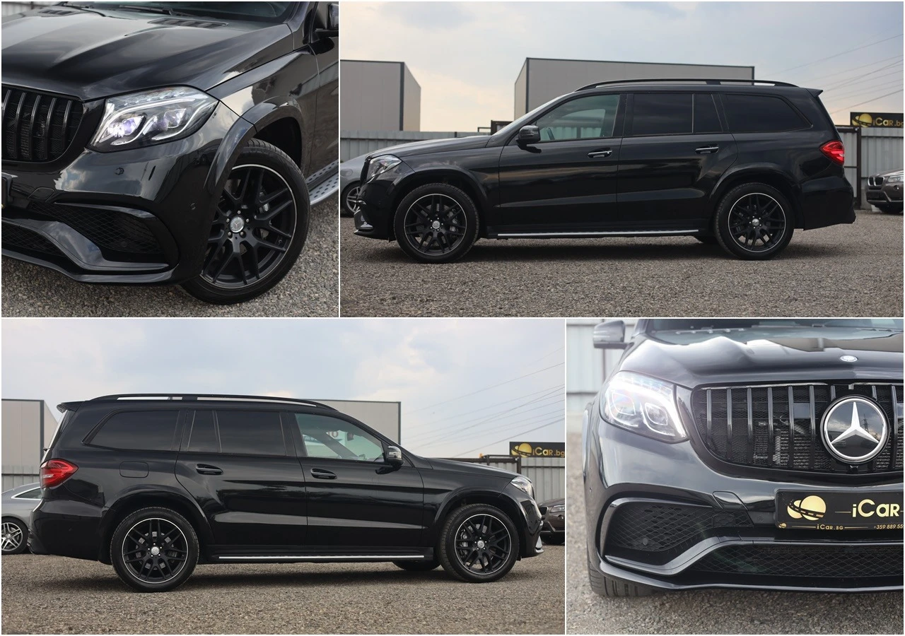 Mercedes-Benz GLS 63 AMG 4M Night H&K MASSAGE PANO Обдухване KeyGO 360#iCar - изображение 4