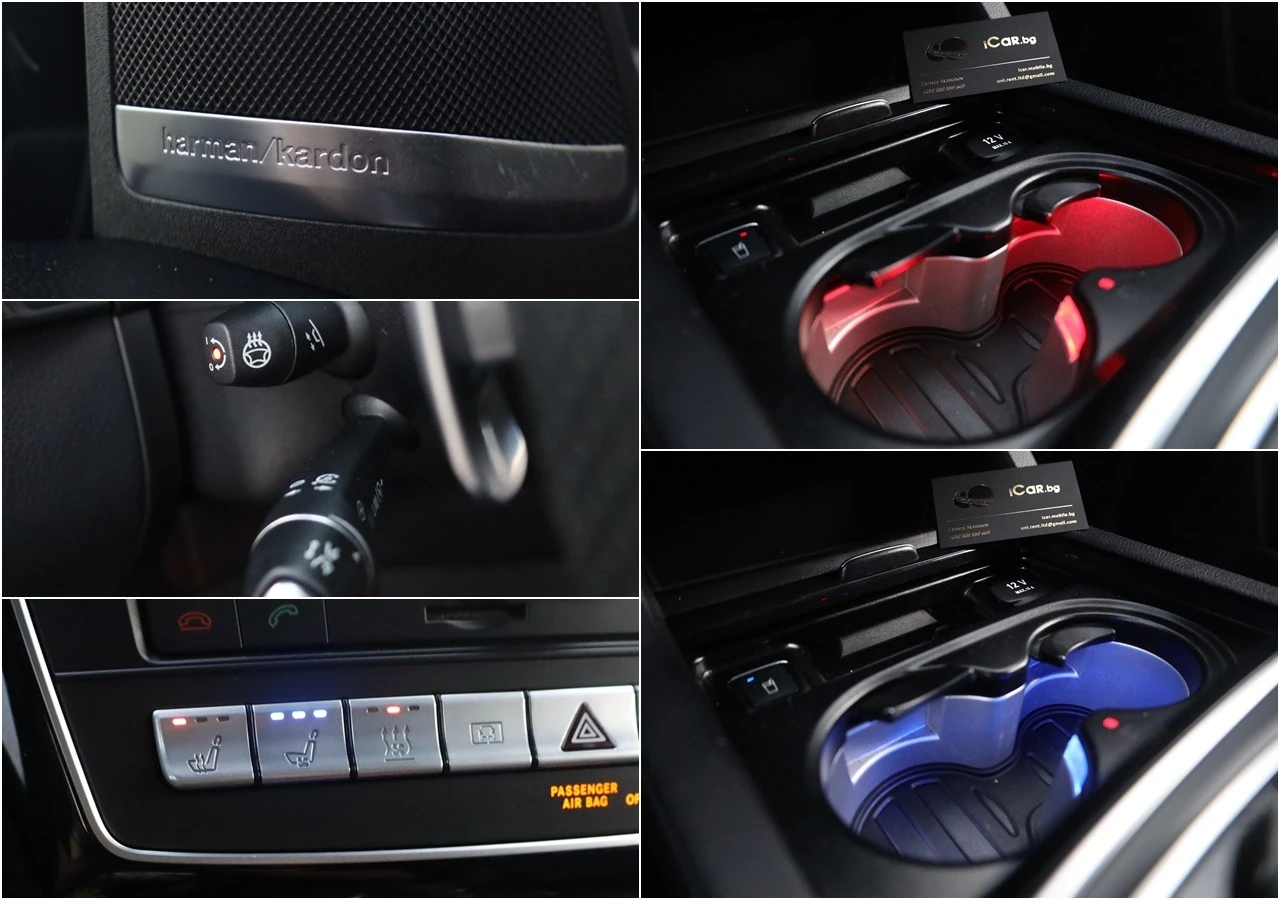 Mercedes-Benz GLS 63 AMG 4M Night H&K MASSAGE PANO  KeyGO 360#iCar | Mobile.bg   15