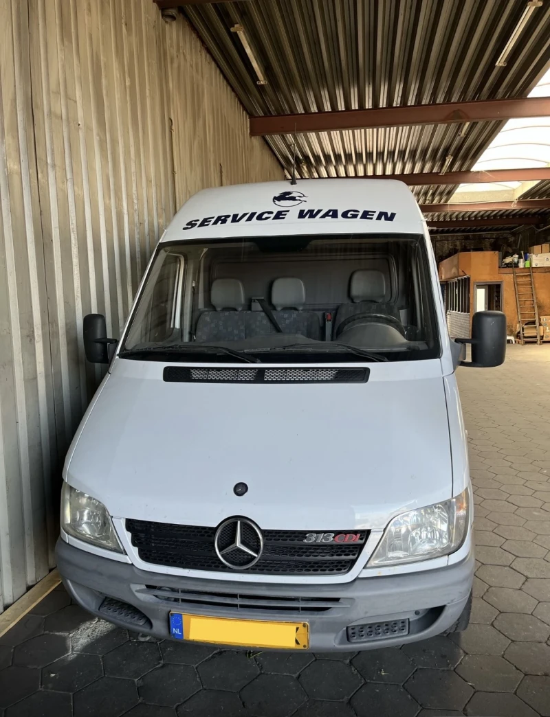 Mercedes-Benz Sprinter 313 / Оригинален вид! / Средна база , снимка 2 - Бусове и автобуси - 52800719