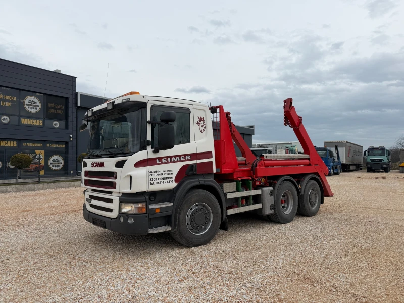 Scania P 380 6х2-Контеиноровоз, Внос, , , , снимка 3 - Камиони - 53565198