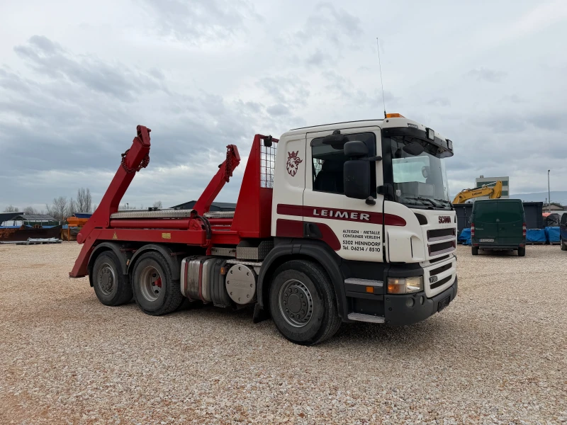 Scania P 380 6х2-Контеиноровоз, Внос, , , , снимка 2 - Камиони - 53565198