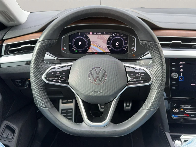 VW Arteon eHYBRID/218HP/MATRIX/ACC/AMBIENT/CAM/399bpr, снимка 7 - Автомобили и джипове - 47849908