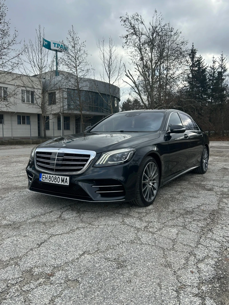 Mercedes-Benz S 350 AMG Long 4 Matic Panorama Designo Vakum, снимка 1 - Автомобили и джипове - 48385237