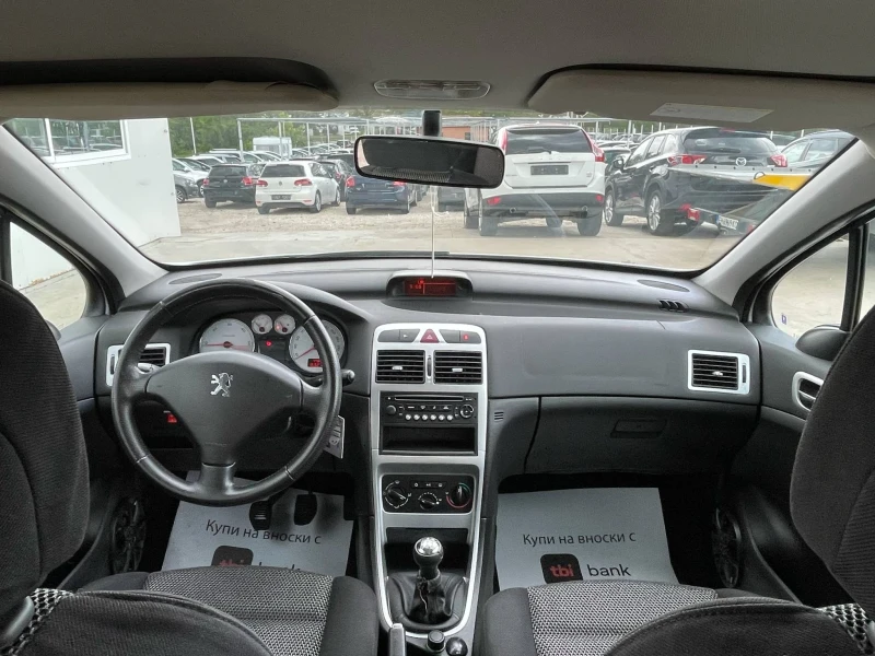 Peugeot 307 1.6hdi 90k.c* NOVA* UNIKAT* , снимка 9 - Автомобили и джипове - 50355430