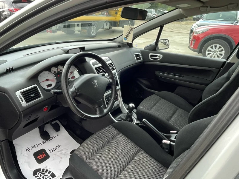 Peugeot 307 1.6hdi 90k.c* NOVA* UNIKAT* , снимка 7 - Автомобили и джипове - 50355430