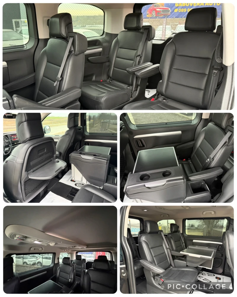 Citroen Jumpy Spacetourer 2.0HDI Автомат!!! 6-места VIP, снимка 11 - Автомобили и джипове - 53481399