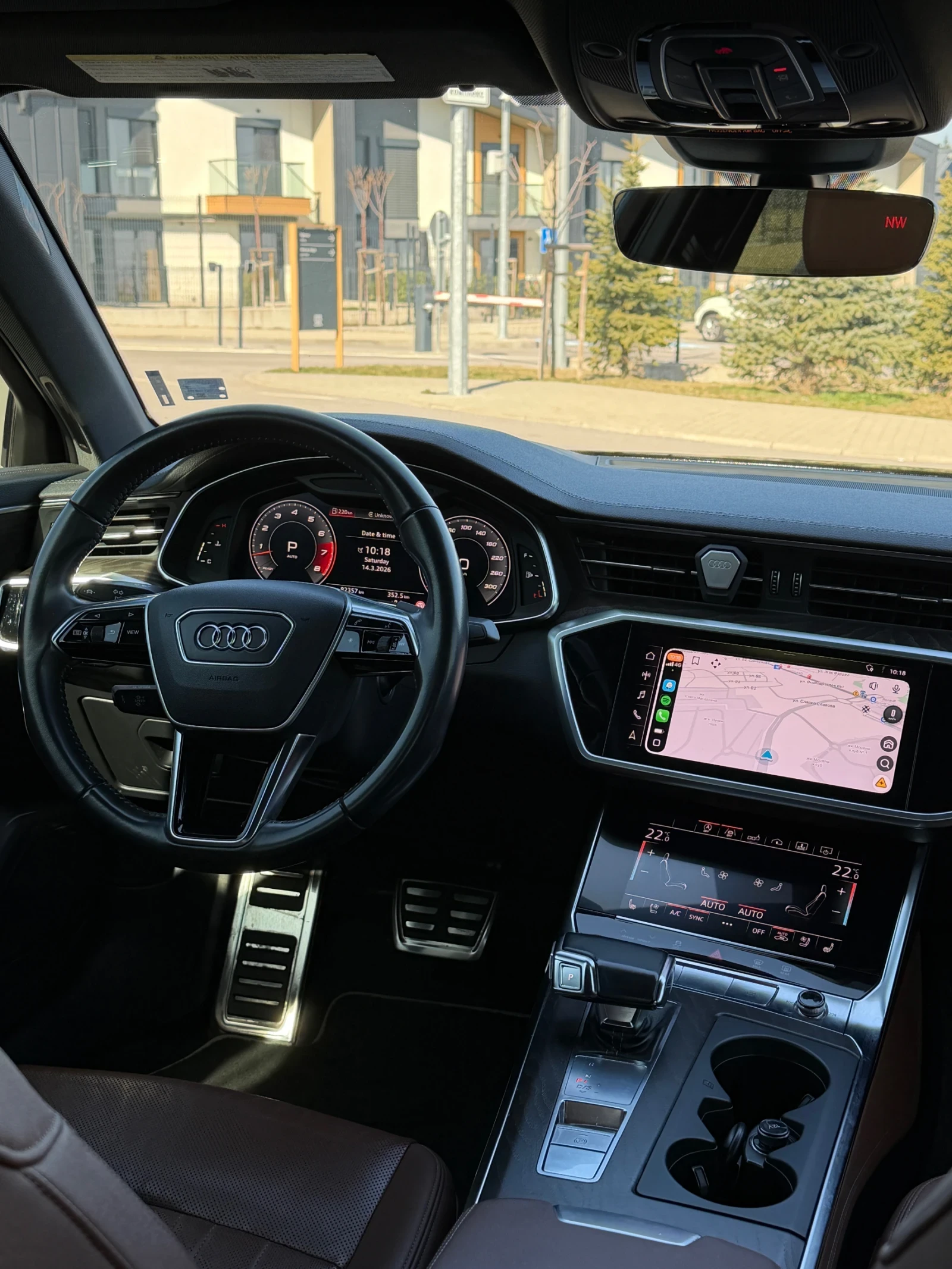 Audi A6 55 TFSI - B&O, Matrix, 360 камера, снимка 7 - Автомобили и джипове - 53835860