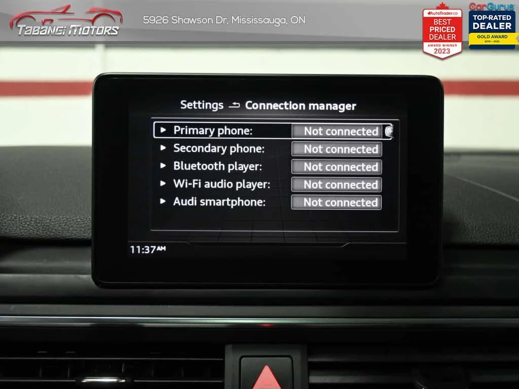 Audi A5 * CARFAX * ЦЕНА ДО БГ, снимка 15 - Автомобили и джипове - 54767385