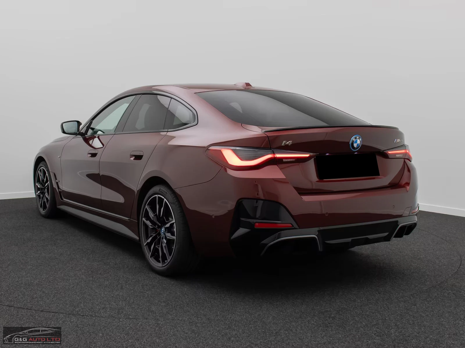 BMW i4 M50/533HP/xDRIVE//360/HI-FI/LASER/BLACK/ACC/537z, снимка 4 - Автомобили и джипове - 55146390
