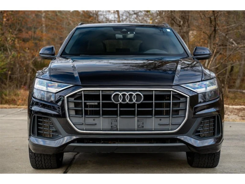 Audi Q8 PREMIUM S-Line* Black Optic* Distronic* Пано* Подг, снимка 2 - Автомобили и джипове - 48564359