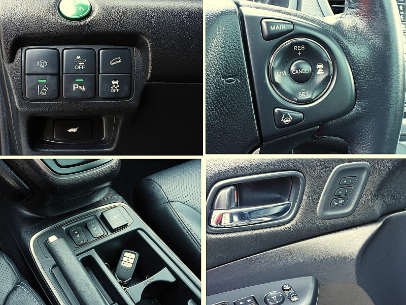 Honda Cr-v 1.6ШВЕЙЦАРИЯ-ДИСТРОНИК/КОЖА/НАВИ/LANE ASSIST/ПАНОР, снимка 9 - Автомобили и джипове - 52380882