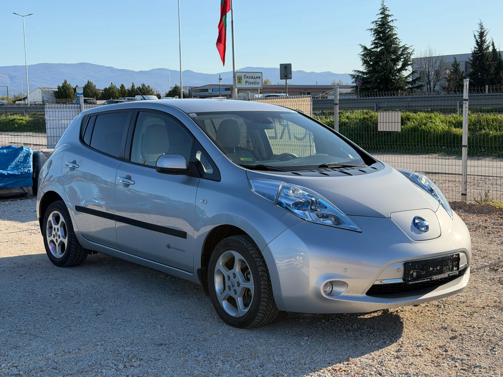 Nissan Leaf  24 KW, Нов внос, , , , снимка 15 - Автомобили и джипове - 54141413