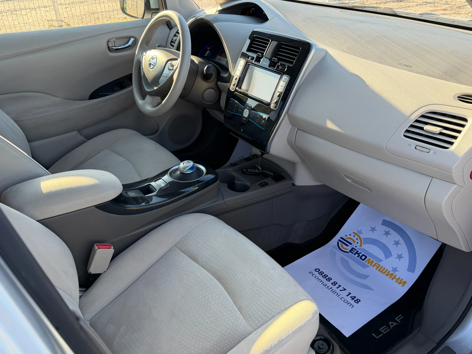 Nissan Leaf  24 KW, Нов внос, , , , снимка 14 - Автомобили и джипове - 54141413