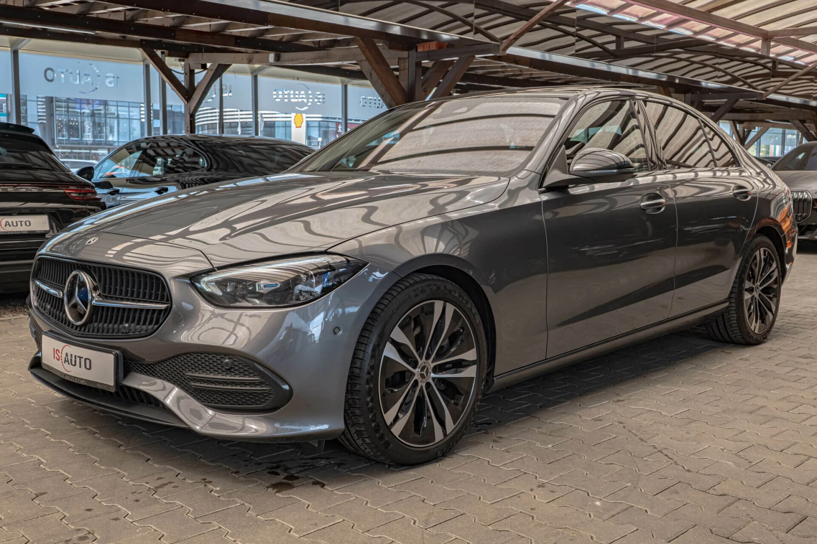Mercedes-Benz C 300 d/Business/Панорама/Night Paket/Камера/Dynamic Sel, снимка 3 - Автомобили и джипове - 54673976