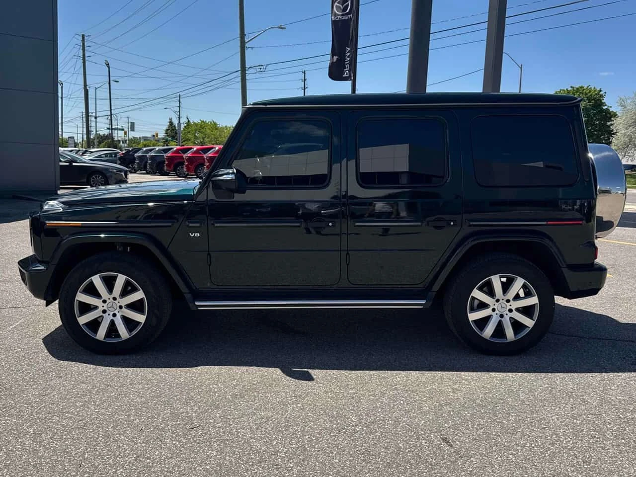 Mercedes-Benz G 500 * ДИСТРОНИК* МАСАЖИ* ОБДУХВАНЕ* BURMERSTER* КРЕДИТ, снимка 2 - Автомобили и джипове - 54747157
