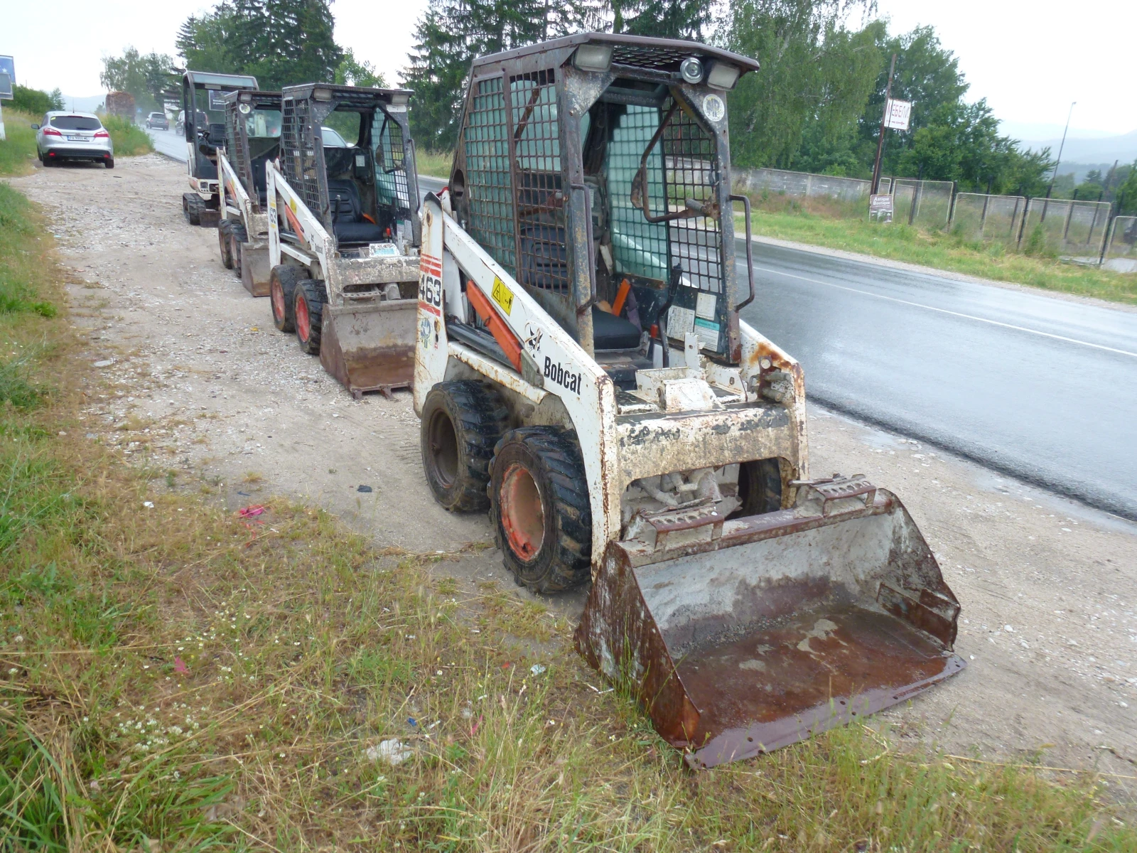 Мини челни товарачи Bobcat 463, снимка 5 - Индустриална техника - 54932335
