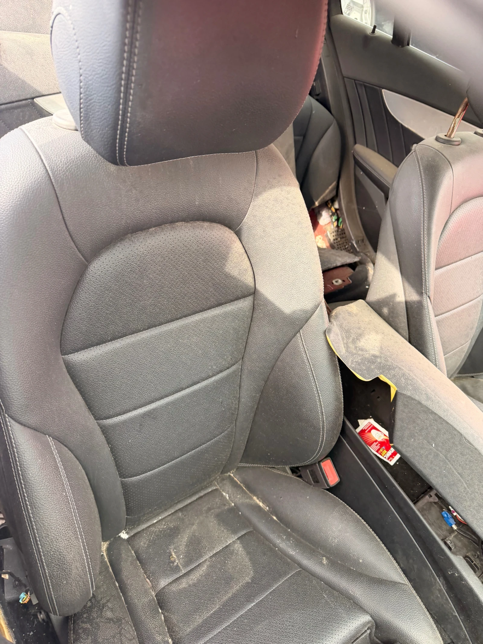 Кожени седалки MERCEDES BENZ C W205 комби, снимка 5 - Части - 54620518