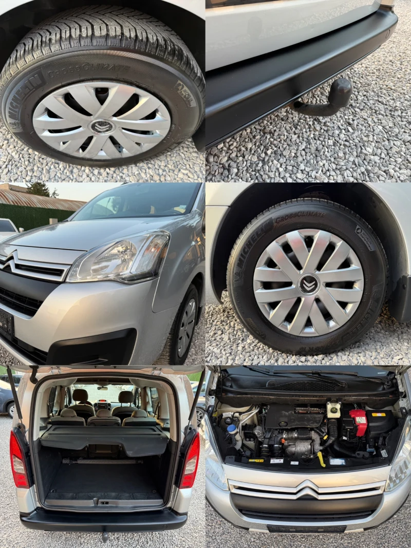 Citroen Berlingo 1.6HDI/Automatic/99hp/Euro 6/, снимка 17 - Автомобили и джипове - 50787226