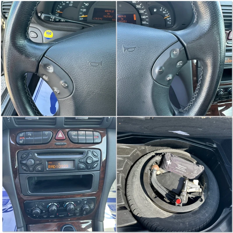 Mercedes-Benz C 220 2.2CDI* 143к.с* АВТОМАТИК* КСЕНОН* ПОДГРЕВ, снимка 14 - Автомобили и джипове - 51835972