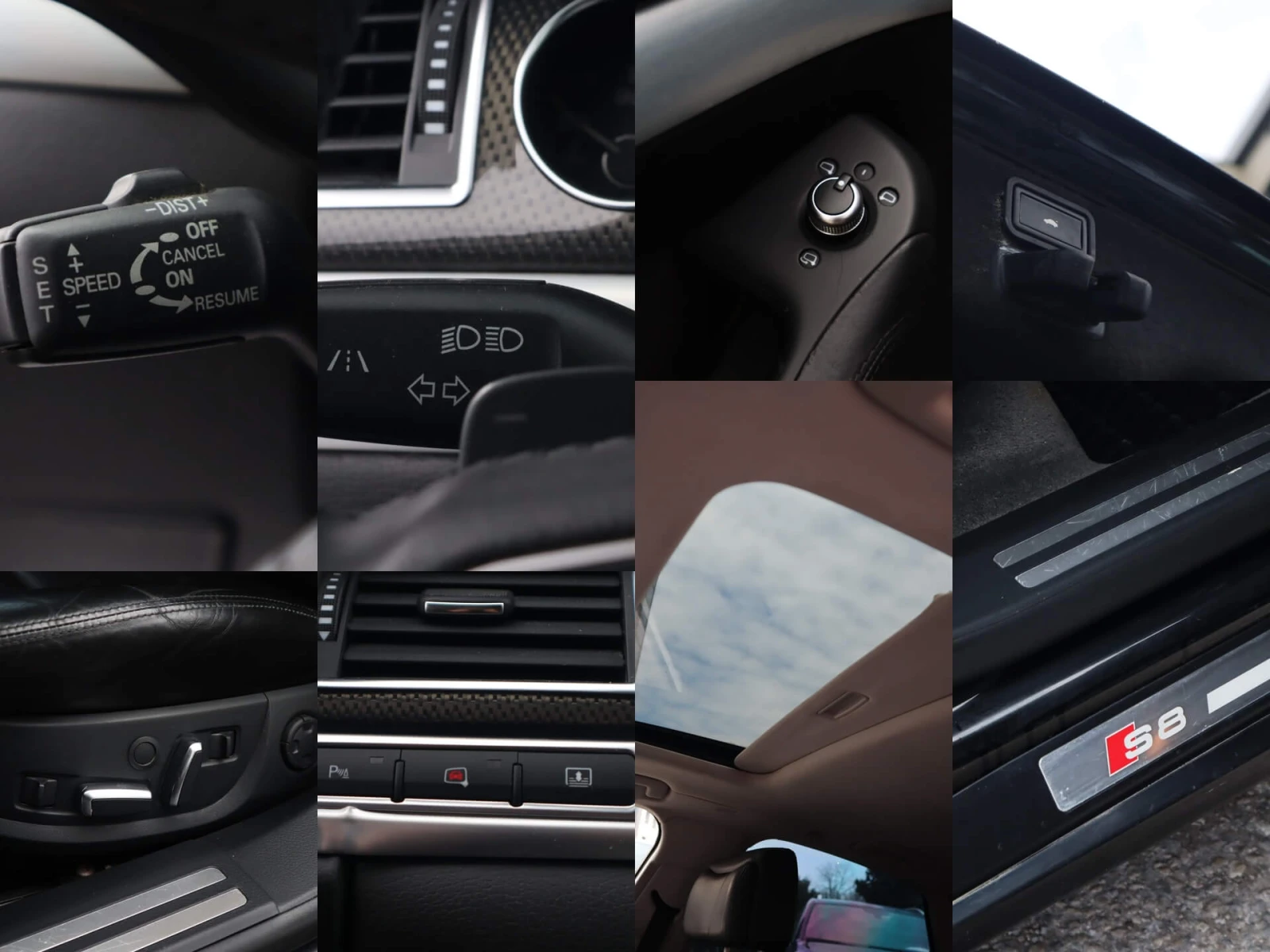 Audi S8 5.2FSI/Distronic/Lane Assist/Side Assist/Carbon/По, снимка 11 - Автомобили и джипове - 54062766