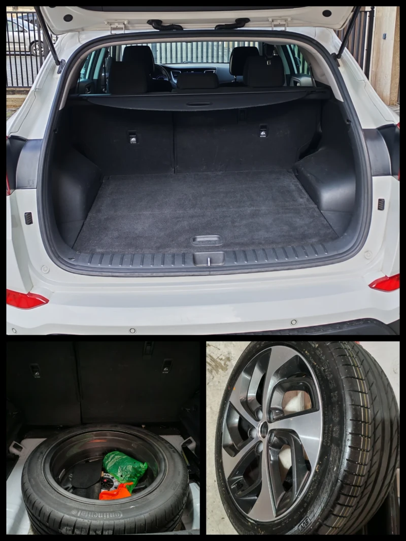 Hyundai Tucson 1.7CRDI/141к.с/2WD/автом./EU6, снимка 15 - Автомобили и джипове - 53391607