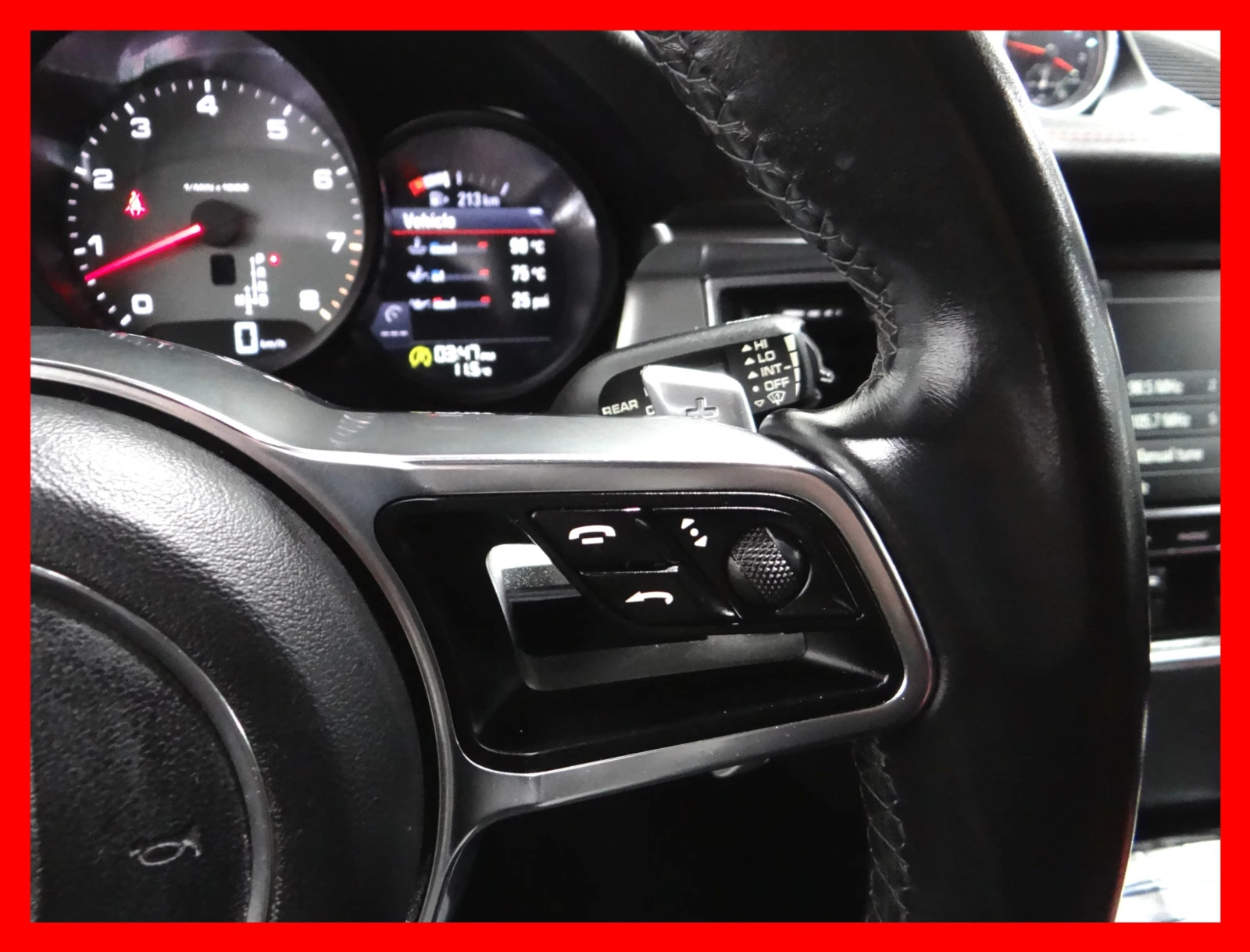 Porsche Macan S 3.0 V6 / SPORT CHRONO / RED INTERIOR, снимка 9 - Автомобили и джипове - 54691370