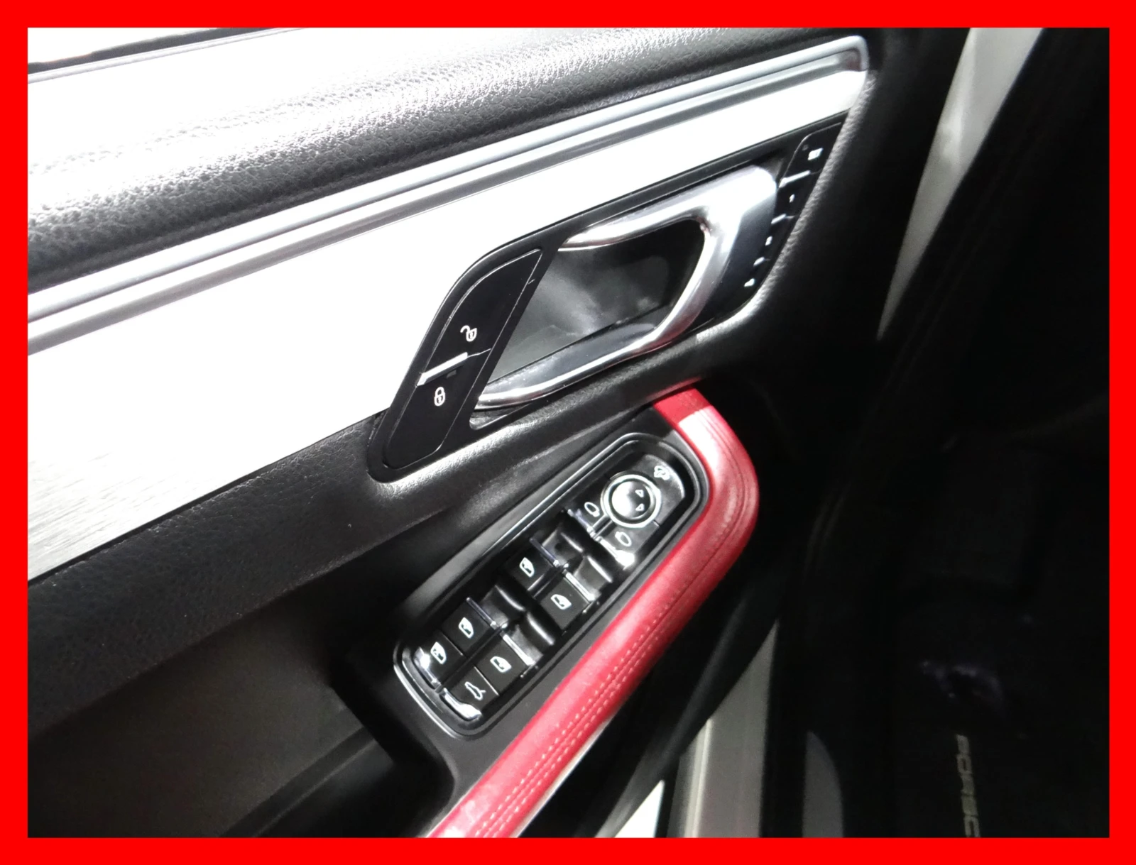 Porsche Macan S 3.0 V6 / SPORT CHRONO / RED INTERIOR, снимка 7 - Автомобили и джипове - 54691370