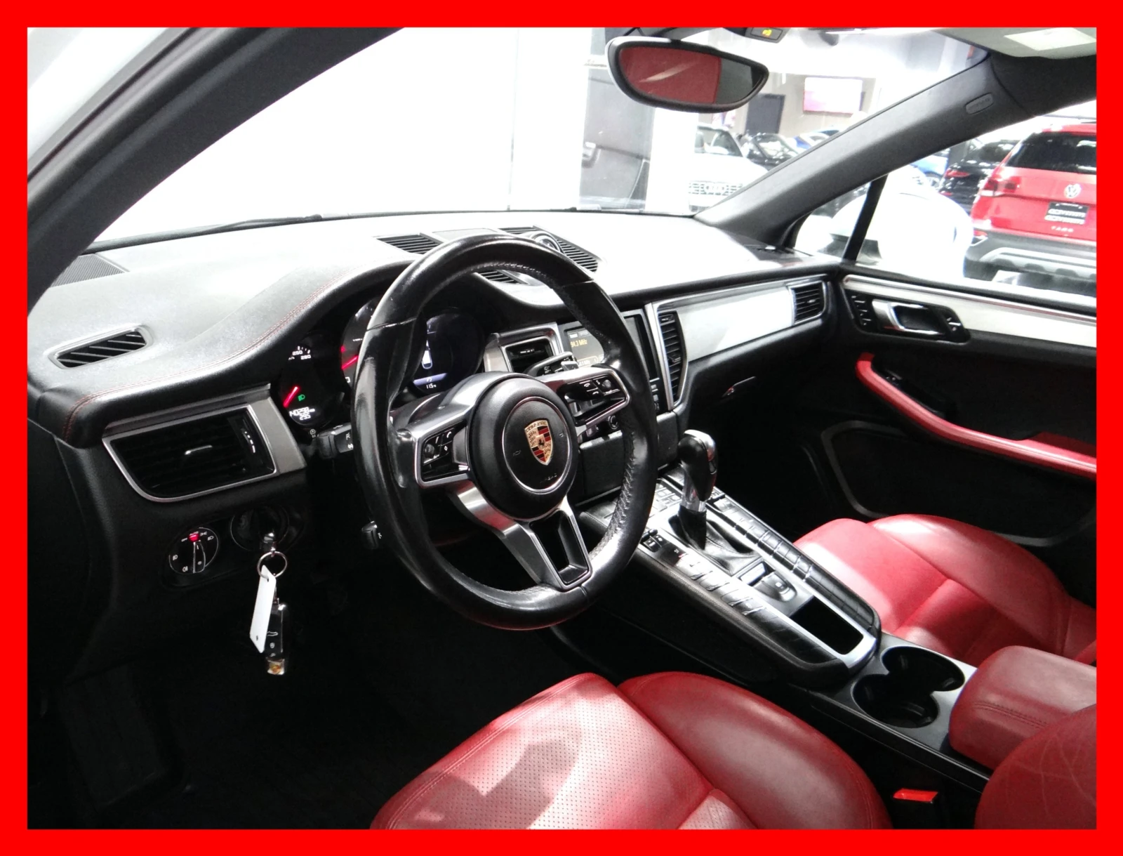 Porsche Macan S 3.0 V6 / SPORT CHRONO / RED INTERIOR, снимка 6 - Автомобили и джипове - 54691370