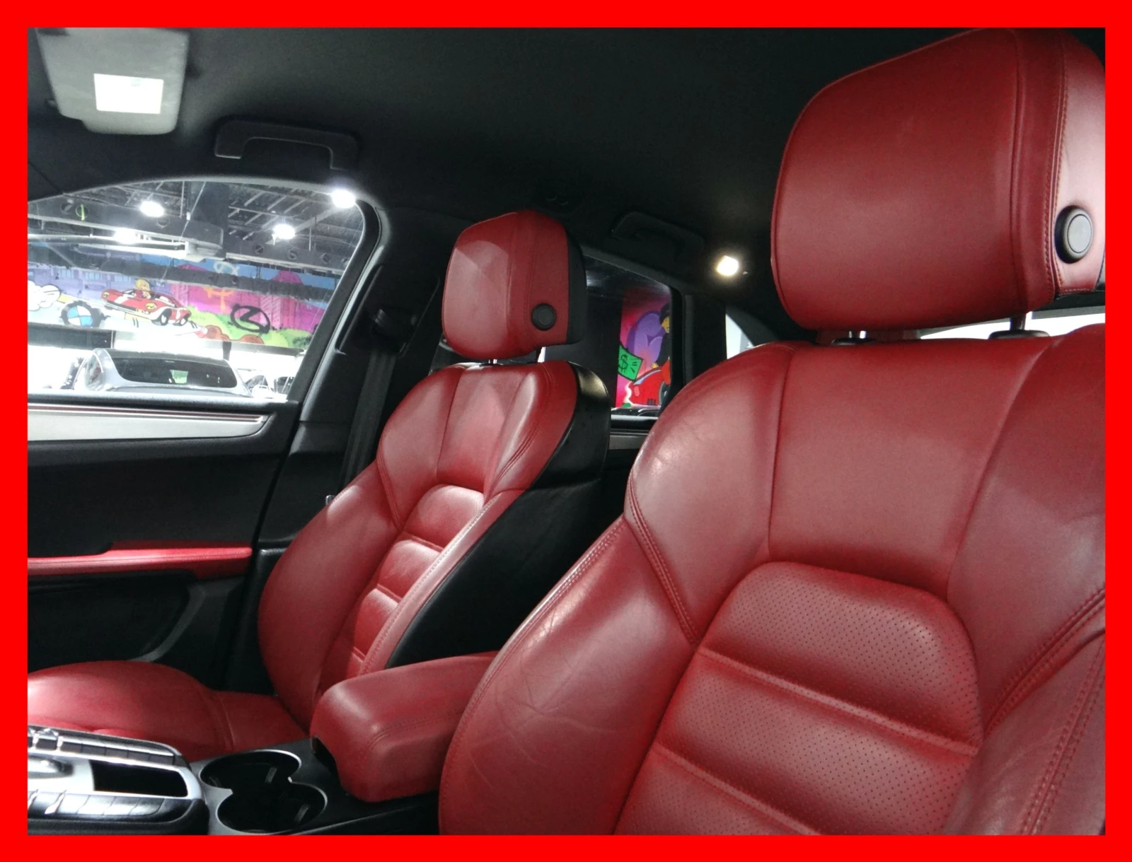 Porsche Macan S 3.0 V6 / SPORT CHRONO / RED INTERIOR, снимка 13 - Автомобили и джипове - 54691370