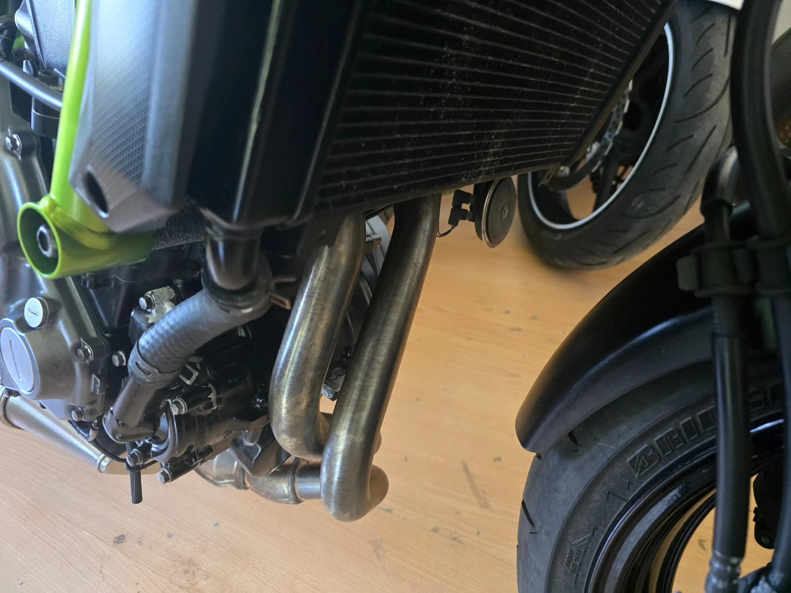 Kawasaki Z 650 ABS 35KW!!! A2!!!!, снимка 5 - Мотоциклети и мототехника - 54887613