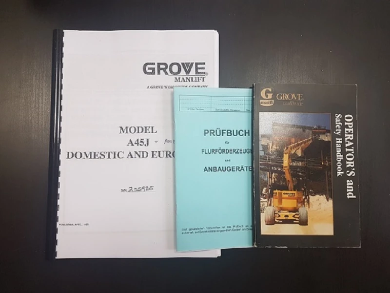Автовишка Grove A45J  4х4, снимка 15 - Индустриална техника - 49658494