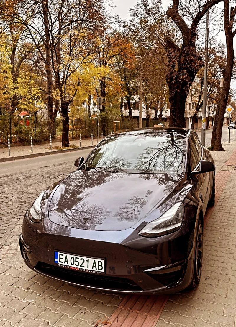 Tesla Model Y LONG RANGE  FSD, снимка 5 - Автомобили и джипове - 47824458