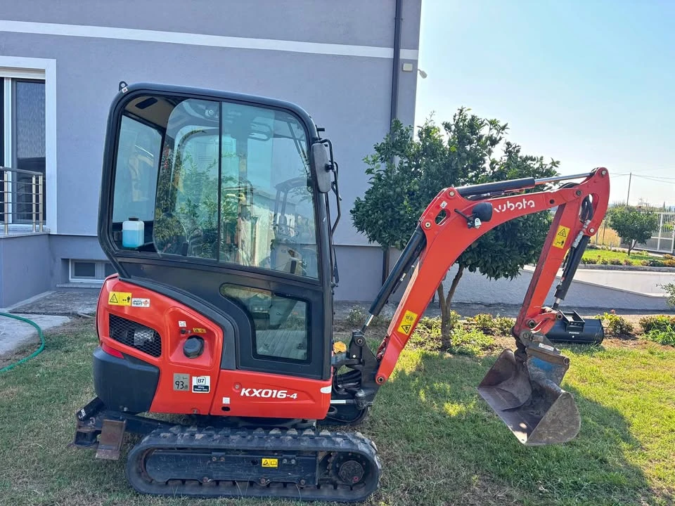 Багер Kubota KX016-4   2023 г., снимка 7 - Индустриална техника - 56364051