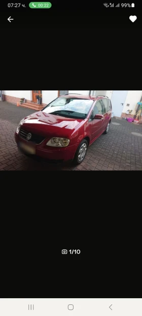 VW Touran, снимка 9