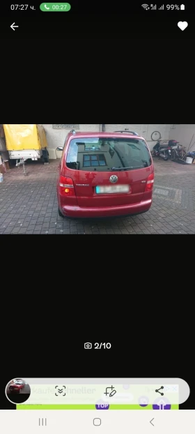 VW Touran, снимка 8