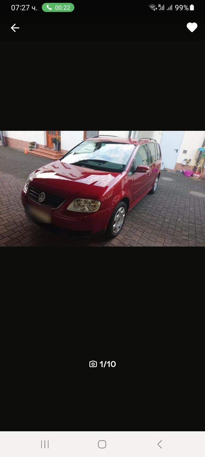 VW Touran, снимка 9 - Автомобили и джипове - 56456841