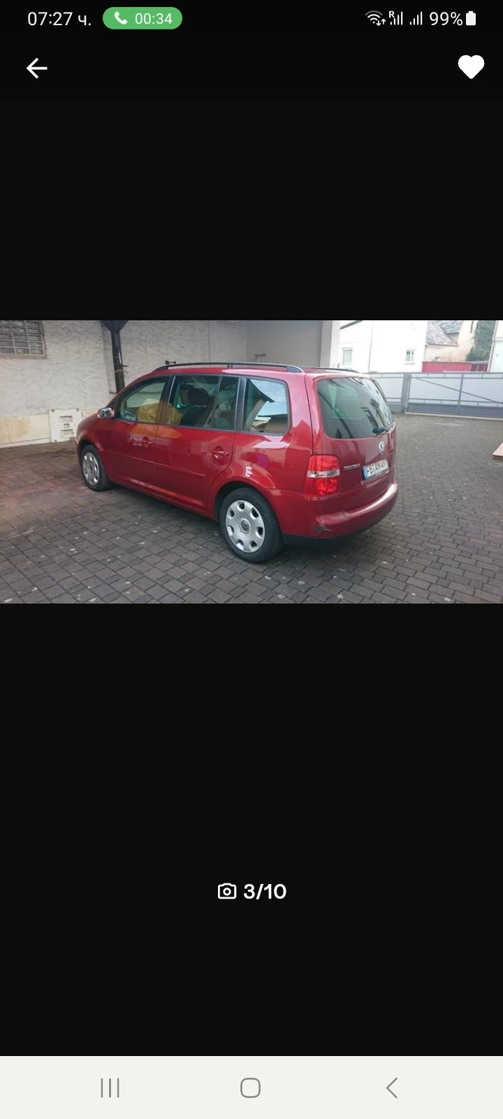 VW Touran, снимка 7 - Автомобили и джипове - 56456841