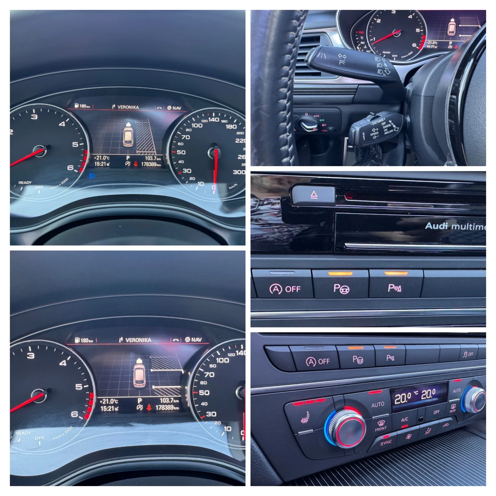 Audi A6 RS6/3.0bi-TURBO//ПОРЪЧКОВ ТУНИНГ/ВС.ЕКСТРИ /ТОП///, снимка 15 - Автомобили и джипове - 54542180