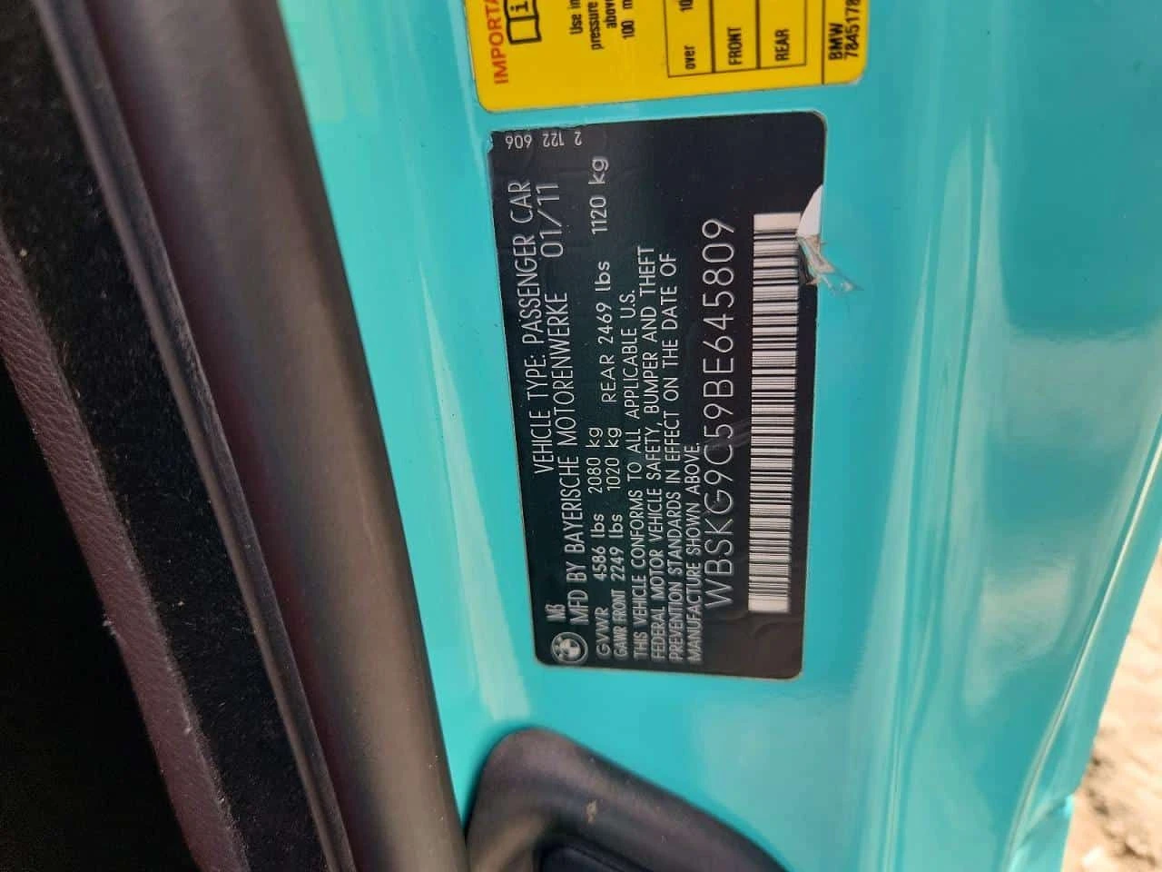 BMW M3 V8  / CARFAX / BABY BLUE / ЦЕНА ДО БЪЛГАРИЯ , снимка 12 - Автомобили и джипове - 55505485