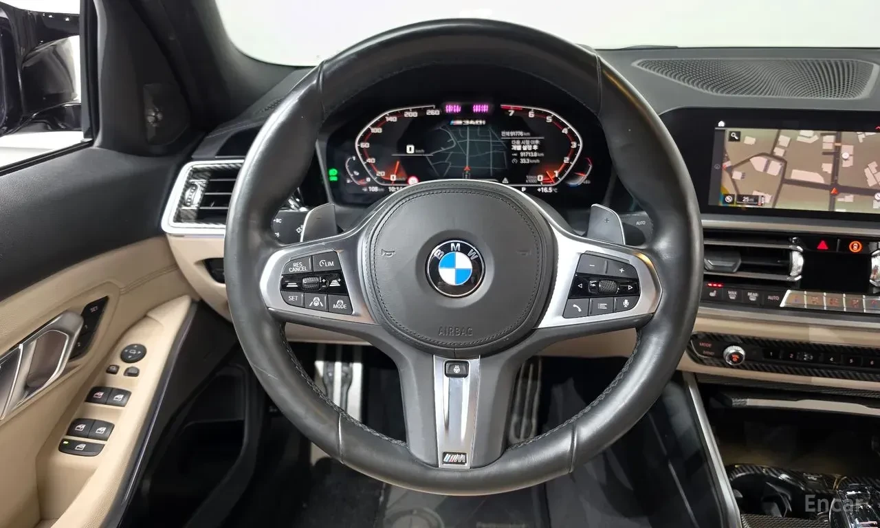 BMW 340 HARMON* KARDON* ДИСТРОНИК* ХЕДЪП* 360КАМЕРА* , снимка 8 - Автомобили и джипове - 56563149