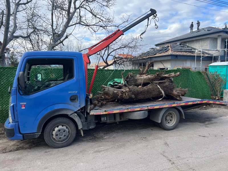 Renault Maxity Пътна помощ с кран СПЕЦИАЛЕН, снимка 10 - Бусове и автобуси - 47506969