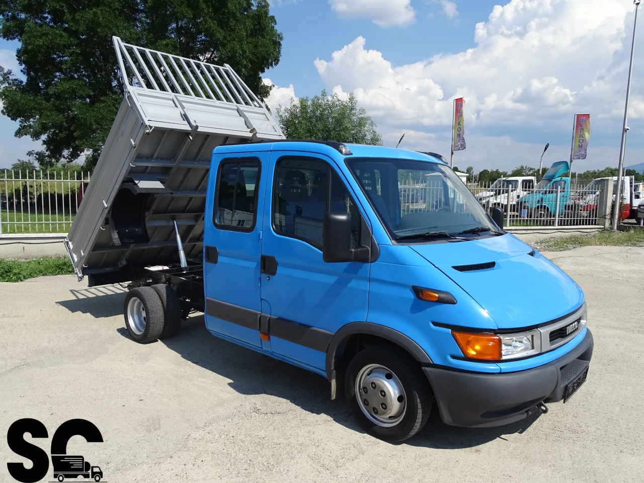 Iveco 35c11  КАТ. * Б* 7-места * ТРИСТРАНЕН САМОСВАЛ * 