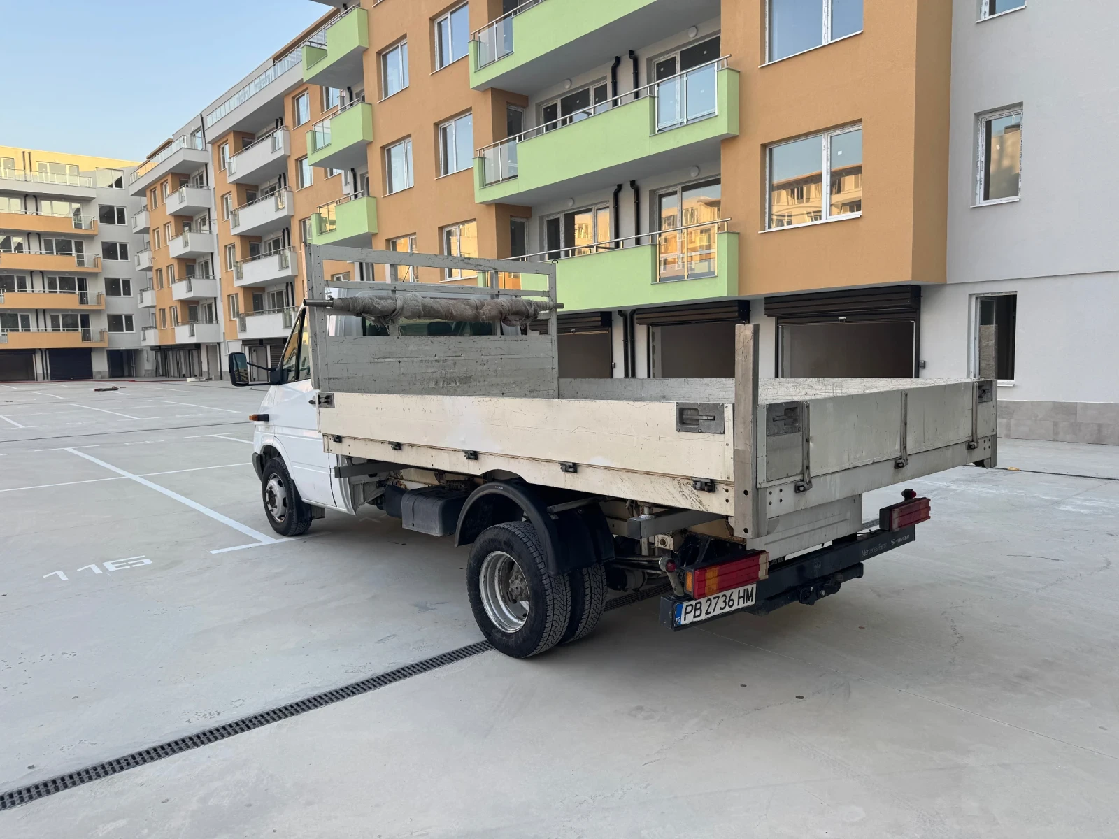 Mercedes-Benz Sprinter 616 Самосвал климатик, снимка 4 - Бусове и автобуси - 55795418