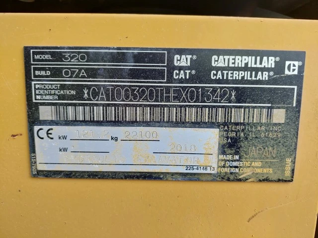 Багер Caterpillar 320NG, снимка 5 - Индустриална техника - 47460420