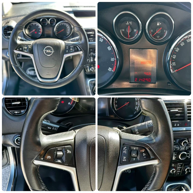 Opel Meriva 1.4i 120HP ГАЗ EURO5B, снимка 13 - Автомобили и джипове - 51799885