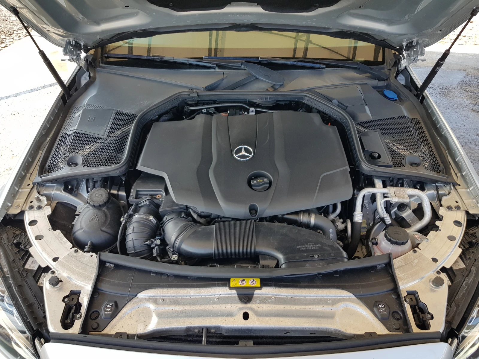 Mercedes-Benz C 220 D - 170 к.с. ПАНОРАМА EURO 6B /05/2016 г. ЛИЗИНГ, снимка 15 - Автомобили и джипове - 55391167