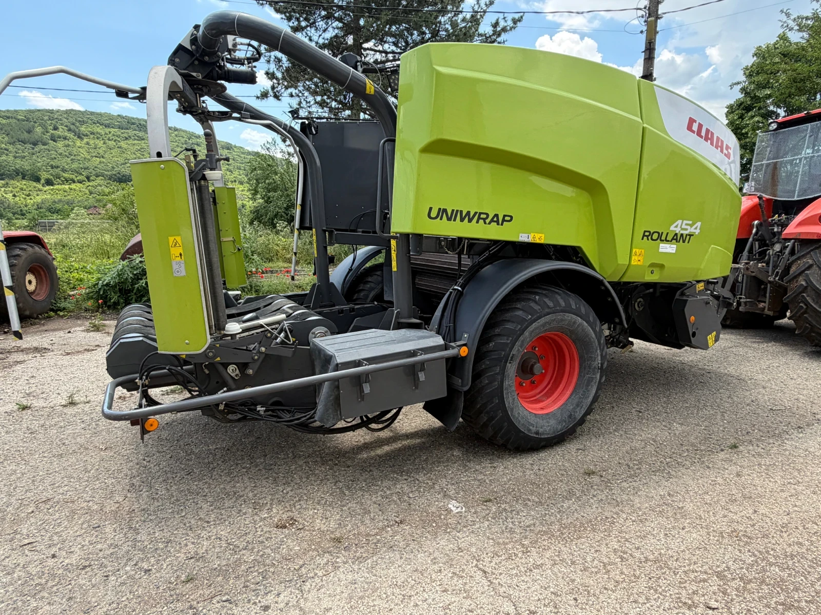Балировачка Claas Rollant 454 RC Uniwrap, снимка 2 - Селскостопанска техника - 54824321