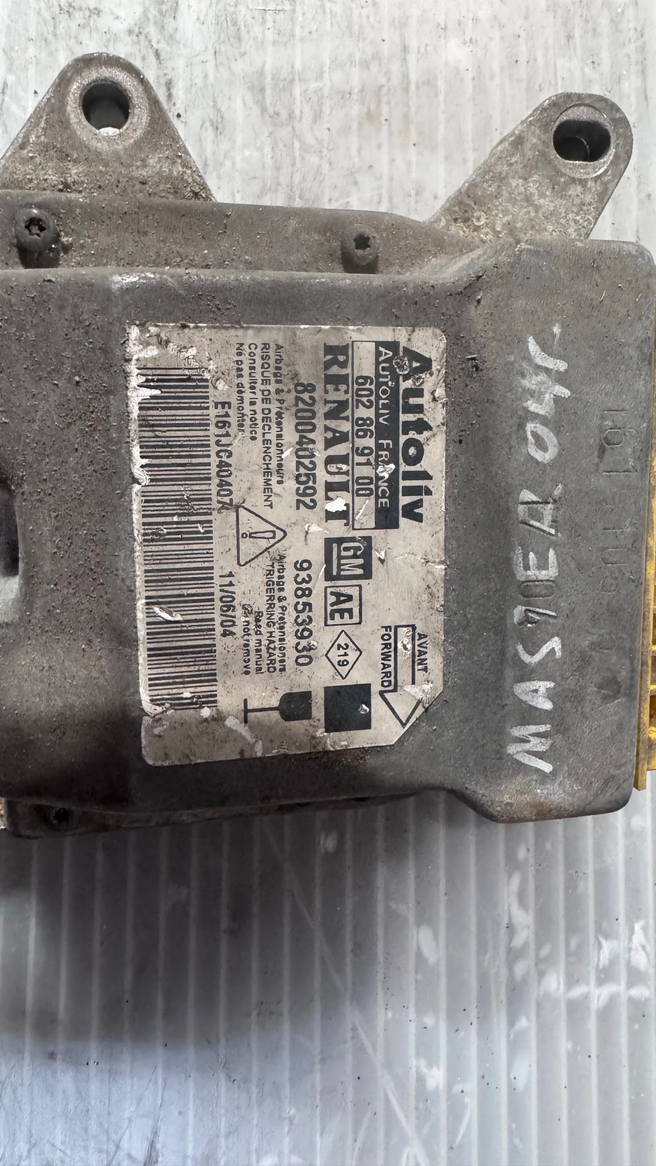 Airbag  /  /  a Opel Vivaro - 8200402592 /  93853930 | Mobile.bg   2