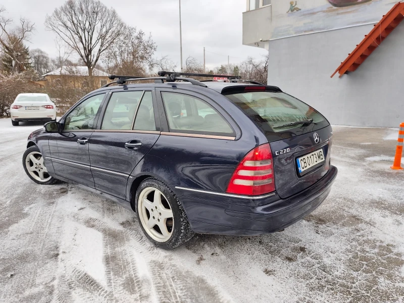 Mercedes-Benz C 270 2.7 CDI 6СК* КЛИМАТРОНИК* КОЖА! НАВИ!! ТОП!!, снимка 3 - Автомобили и джипове - 53065598