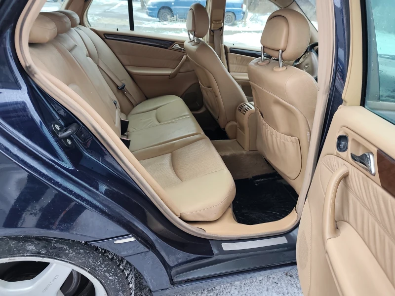 Mercedes-Benz C 270 2.7 CDI 6СК* КЛИМАТРОНИК* КОЖА! НАВИ!! ТОП!!, снимка 13 - Автомобили и джипове - 53065598